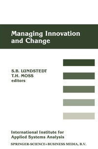 Enlarge image Cover: Managing Innovation and Change - Kluwer Academic Publishers