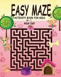 Enlarge image Cover: Easy Maze Activity Book For Kids - Vol. 1 - Blurb