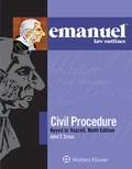 Abbildung von: Emanuel Law Outlines for Civil Procedure, Keyed to Yeazell - Wolters Kluwer Law & Business