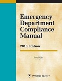 Abbildung von: Emergency Department Compliance Manual - Aspen Publishers