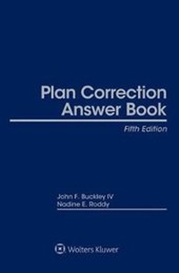 Abbildung von: Plan Correction Answer Book - Wolters Kluwer Law & Business