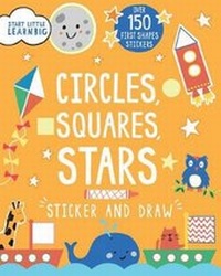 Enlarge image Cover: Circles, Squares, Stars Sticker and Draw - PARRAGON