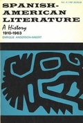 Cover: Spanish American Literature: 1910-63 v. 2 - Wayne State University Press