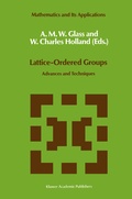 Cover: Lattice-Ordered Groups - Springer