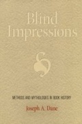 Cover: Blind Impressions - University of Pennsylvania Press