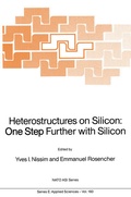 Cover: Heterostructures on Silicon: One Step Further with Silicon - Springer