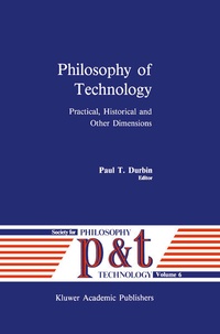 Enlarge image Cover: Philosophy of Technology - Kluwer Academic Publishers