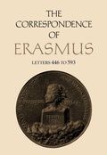 Cover: The Correspondence of Erasmus - University of Toronto Press
