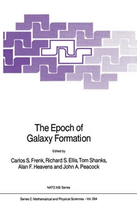 Enlarge image Cover: The Epoch of Galaxy Formation - Springer