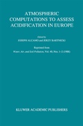 Cover: Atmospheric Computations to Assess Acidification in Europe - Springer