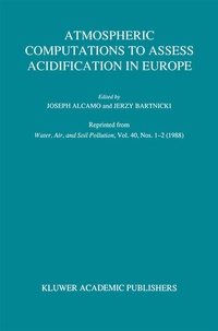 Enlarge image Cover: Atmospheric Computations to Assess Acidification in Europe - Springer
