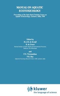 Abbildung von: Manual on Aquatic Ecotoxicology - Kluwer Academic Publishers