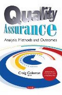 Enlarge image Cover: Quality Assurance - Nova Science Publishers Inc