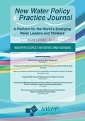 Cover: Water Resources Initiatives and Agendas - Westphalia Press