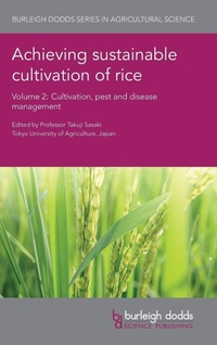Enlarge image Cover: Achieving Sustainable Cultivation of Rice Volume 2 - Burleigh Dodds Science Publishing Limited
