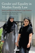 Cover: Gender and Equality in Muslim Family Law - I.B. Tauris