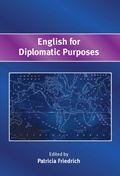 Cover: English for Diplomatic Purposes - Multilingual Matters