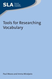 Abbildung von: Tools for Researching Vocabulary - Multilingual Matters