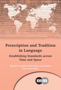 Cover: Prescription and Tradition in Language - Multilingual Matters