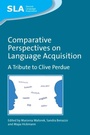 Cover: Comparative Perspectives on Language Acquisition - Multilingual Matters