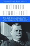 Cover: Theological Education at Finkenwalde - Fortress Press,U.S.