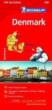 Bild: Michelin Denmark Map # 749 - Michelin Travel Publications