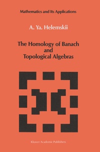 Abbildung von: The Homology of Banach and Topological Algebras - Springer