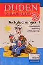 Cover: Textgleichungen 1 - Duden