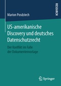 Abbildung von: US-amerikanische Discovery und deutsches Datenschutzrecht - Springer
