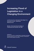 Cover: Increasing Flood of Legislation in Changing Environment - St&auml;mpfli Verlag AG