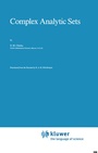 Cover: Complex Analytic Sets - Springer