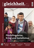 Cover: Fl&uuml;chtlingskrise, Krieg und Sozialismus - MEHRING Verlag