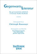 Cover: Gegenwartsliteratur. Ein Germanistisches Jahrbuch /A German Studies Yearbook / 15/2016 - Stauffenburg