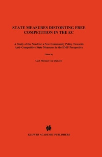 Abbildung von: State Measures Distorting Free Competition in the EC - Kluwer Law International
