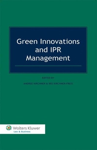 Enlarge image Cover: Green Innovations and IPR Management - Kluwer Law International