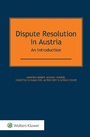 Cover: Dispute Resolution in Austria - Kluwer Law International