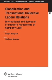 Enlarge image Cover: Globalization and Transnational Collective Labour Relations - Kluwer Law International