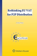 Cover: Rethinking EU VAT for P2P Distribution - Kluwer Law International