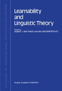 Abbildung von: Learnability and Linguistic Theory - Springer