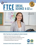 Cover: FTCE Social Science 6-12 (037) Book + Online - Research & Education Association