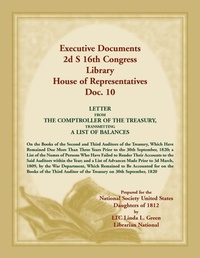 Enlarge image Cover: Executive Documents 2d S 16th Congress Library House of Representatives, Doc. 10 - Heritage Books