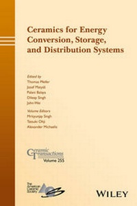 Enlarge image Cover: Ceramics for Energy Conversion, Storage, and Distribution Systems - Wiley