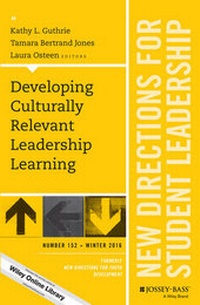 Enlarge image Cover: Developing Culturally Relevant Leadership Learning - Jossey-Bass