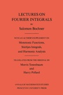 Cover: Lectures on Fourier Integrals - Princeton University Press