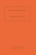 Cover: Theory of Formal Systems - Princeton University Press