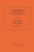 Cover: Modern Methods in Complex Analysis - Princeton University Press