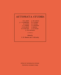 Enlarge image Cover: Automata Studies - Princeton University Press