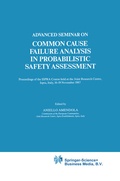 Cover: Advanced Seminar on Common Cause Failure Analysis in Probabilistic Safety Assessment - Springer