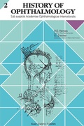 Cover: History of Ophthalmology - Kluwer Academic Publishers