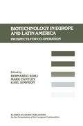 Cover: Biotechnology in Europe and Latin America - Springer